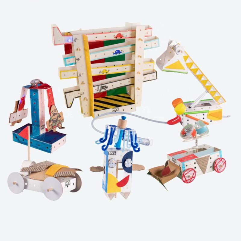 纸板工程课程系列DIY套件-含16个主题课