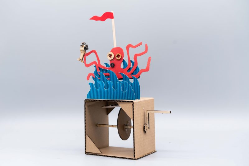 凸轮机构-纸板DIY套件